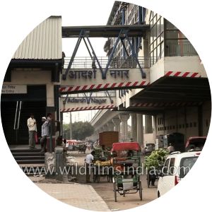 Adarsh Nagar metro station