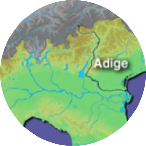 Adige - River in Italy