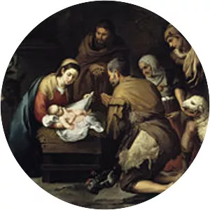 Adoration of the Shepherds - Painting by Gerard David