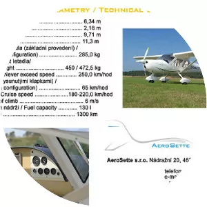 Aerosette MH-46 Eclipse - Aircraft model