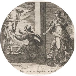 Aglaurus, daughter of Cecrops - Mythological character