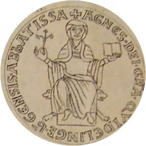 Agnes II, Abbess of Quedlinburg - 