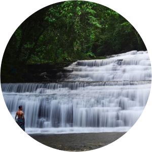 air terjun sarang burung air terjun tanjung asap