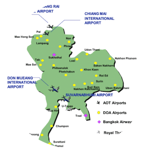 Airports of Thailand