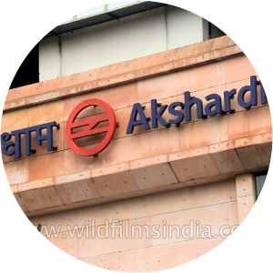 Akshardham metro station