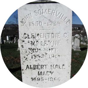 Albert Hall Macy photograph