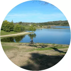 Albufeira da Barragem de Póvoa e Meadas - Lake in Portugal