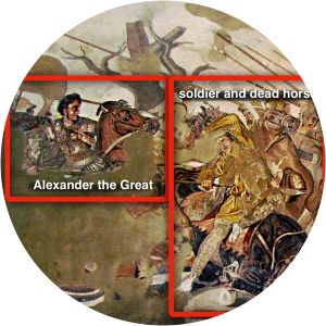 Alexander Mosaic - Mosaic by Philoxenus of Eretria