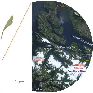 Almirantazgo Fjord - Fjord in Chile