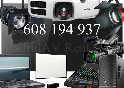 ALQUILER DE PROYECTORES Y PANTALLAS, ALTAVOCES, SONIDO