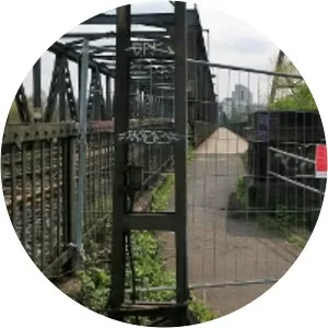 Alte Niederräder Brücke - Bridge in Frankfurt, Germany