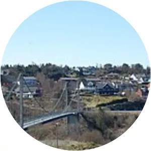 Alversund Bridge - Suspension bridge