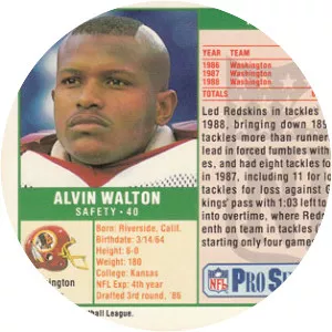 Alvin Walton - American football player