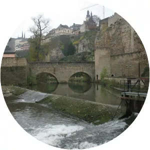 Alzette - River in Luxembourg