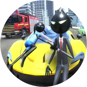 Amazing Crime Strange Stickman Rope Vice Vegas - Video game