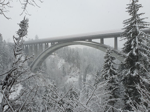 Ammerschlucht Aussichtsplattform - Observation deck in Rottenbuch, Germany