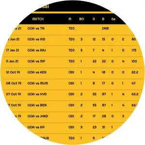 Amogh Sunil Desai - Indian cricketer