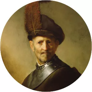 An Old Man in Military Costume