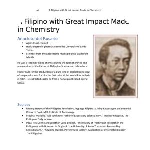 Anacleto del Rosario