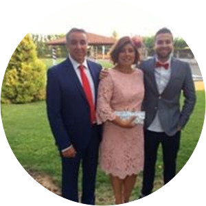 Andrés Fernández Martínez - Rosario Mohedano's husband