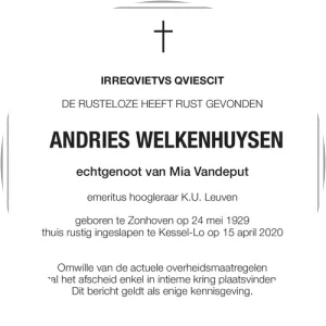 Andries Welkenhuysen