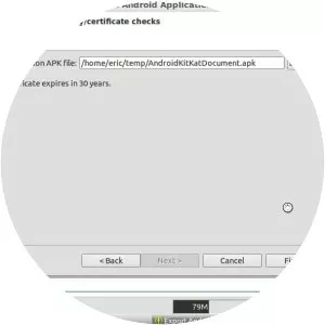 Android application package photograph