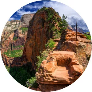 Angels Landing - Rock formation in Utah