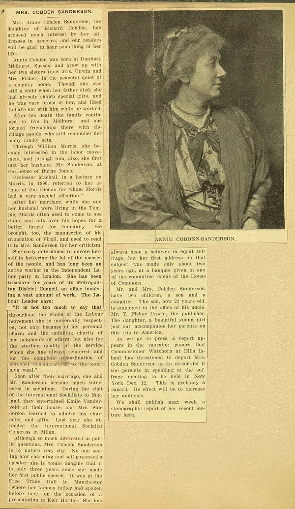 Anne Cobden-Sanderson