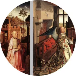 Annunciation Triptych - Triptych by Rogier van der Weyden