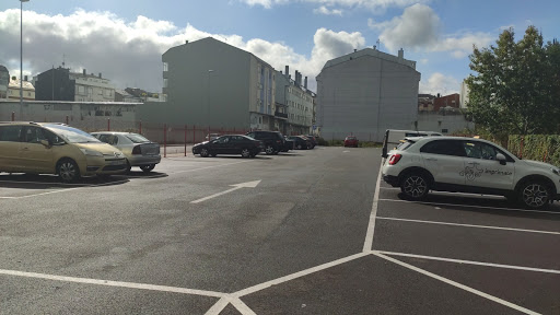 Aparcamiento Alcalde Manuel Portela - Public parking space in Lugo, Spain