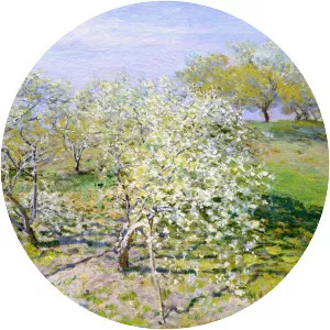 Apple Trees in Bloom