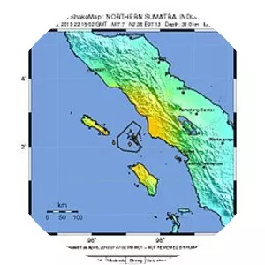 April 2010 Sumatra earthquake - 