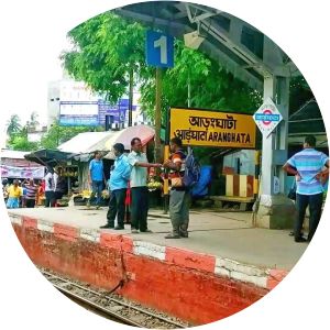 Aranghata railway station