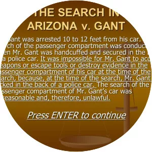 Arizona v. Gant