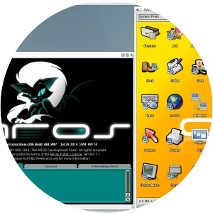 AROS Research Operating System photograph