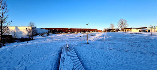 Askim ungdomsskole - Bus stop in Askim, Norway