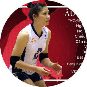 Au Hong Nhung - Volleyball player