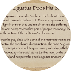 Augustus Does His Bit