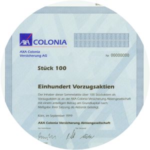 AXA Konzern Aktiengesellschaft