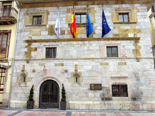 Ayuntamiento de Ribadesella - City or town hall in Ribadesella, Spain