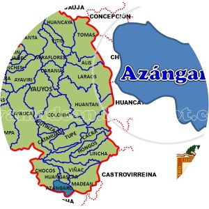 Azángaro District, Yauyos