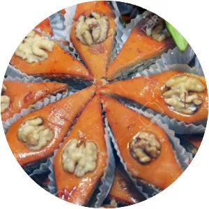 Azerbaijani pakhlava (Azeri Baklavası)