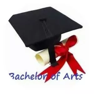 Bachelor of Arts photograph