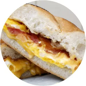 Bacon, egg and cheese sandwich - 