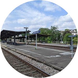 Bad Münster am Stein station - Train station in Bad Kreuznach, Germany