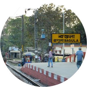 Bagula railway station