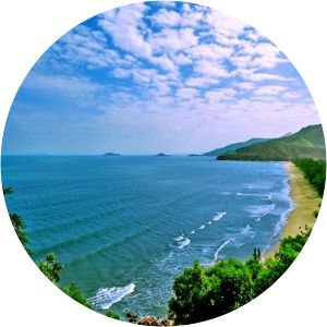 bai bien quy hoa - Beach in Qui Nhơn, Vietnam