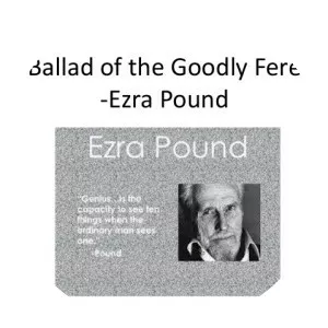 Ballad of the Goodly Fere