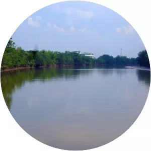 Bang Pakong - River in Thailand