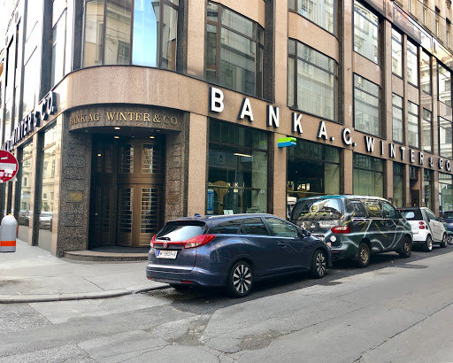 Bank Winter - Bank in Vienna, Austria